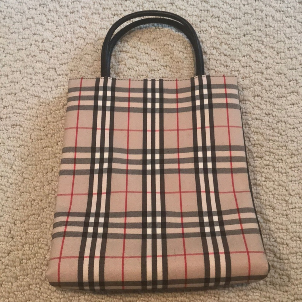 Copy Burberry small tote bag